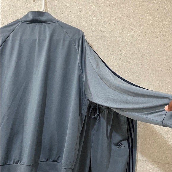 Adidas Men's Blue Track Jacket - Picture 3 of 7